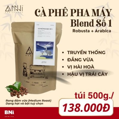 Cà phê Pha máy số 1 - Đắng vừa, vị chua - vị ngọt hài hòa, hậu vị trái cây